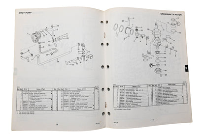 OMC 396187 Parts Catalog 40 Models