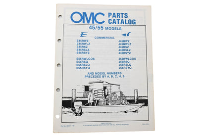 OMC 395677 Part Catalog 45/55 Models