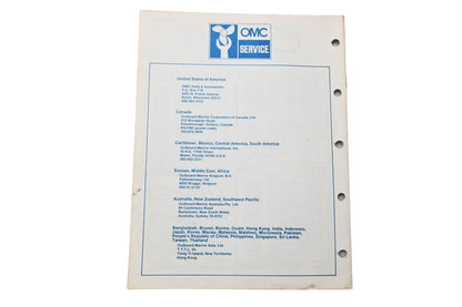 OMC 395677 Part Catalog 45/55 Models