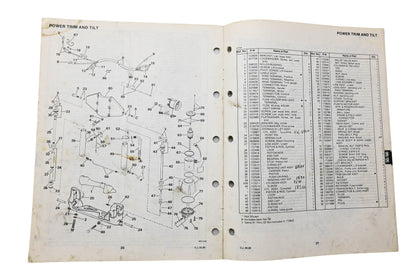 OMC 395676 Parts Catalog 50/60 Models