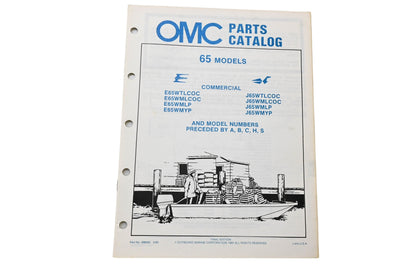 OMC 396563 Parts Catalog 65 Models