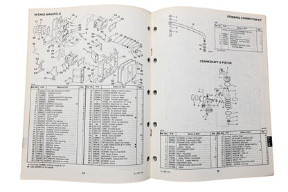OMC 395680 Parts Catalog 90/115 Models