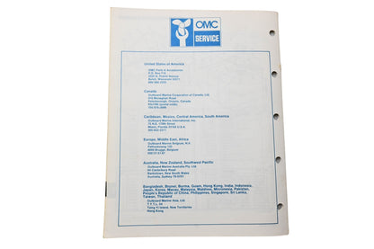 OMC 395681 Parts Catalog 100 Models