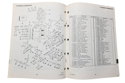 OMC 395682 Parts Catalog 120/140 Models