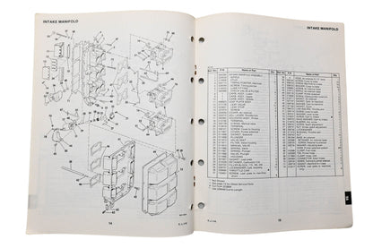 OMC 395683 Parts Catalog V-6 Models