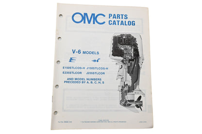 OMC 395684 Parts Catalog V-6 Models