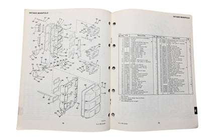 OMC 395684 Parts Catalog V-6 Models