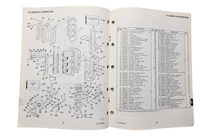 OMC 395685 Parts Catalog 155 Models