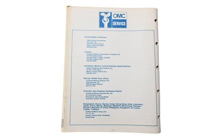 OMC 395687 Parts Catalog 3.6 Models