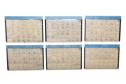 OMC 4/85 1985 Final Edition Microfiche Lot of 6