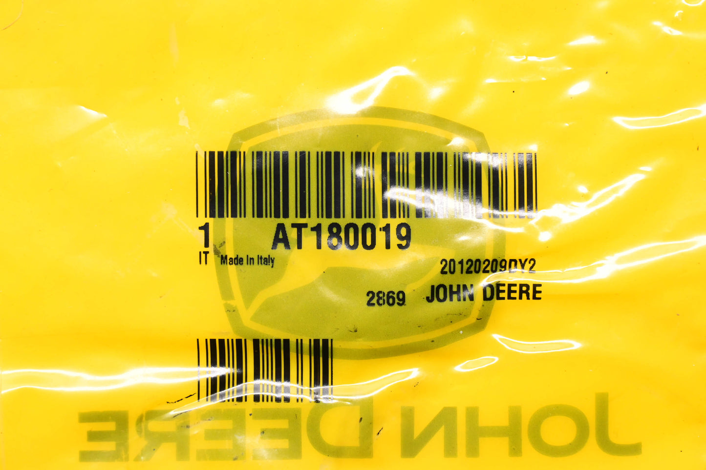 New OEM John Deere AT180019 O Ring NOS