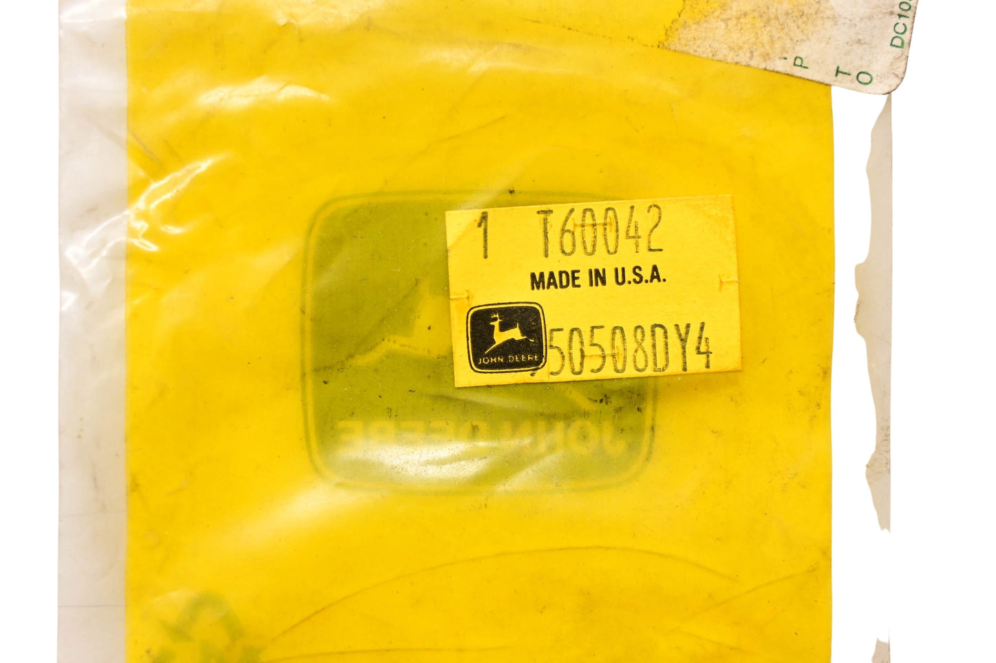 New OEM John Deere T60042, 95508DY4 Seal NOS