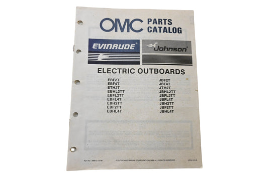 OMC 398612 Parts Catalog Electric Outboards