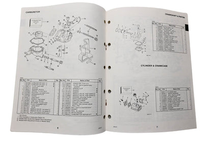 OMC 398613 Parts Catalog Junior Colt