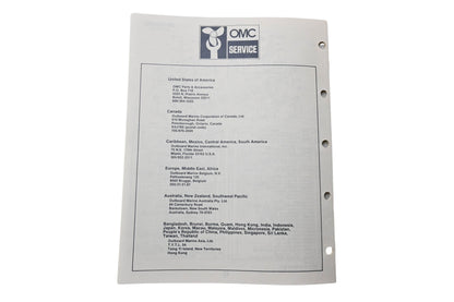 OMC 398614 Parts Catalog Excel Ultra