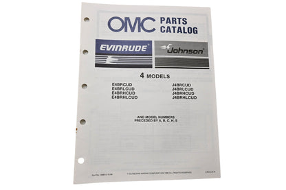 OMC 398615 Parts Catalog 4 Models