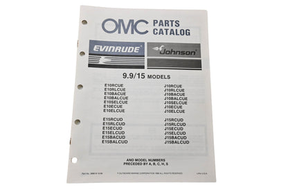 OMC 398619 Parts Catalog 9.9/15 Models