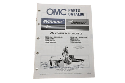 OMC 398621 Parts Catalog 25 Models