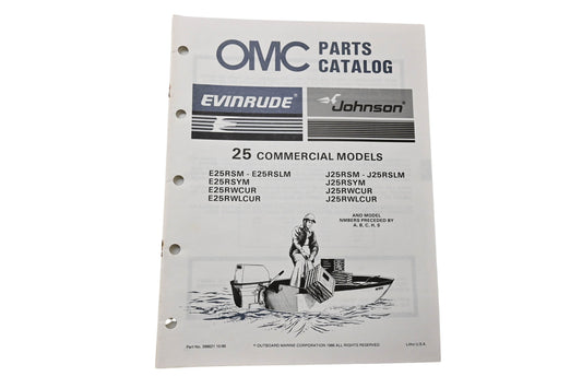 OMC 398621 Parts Catalog 25 Models
