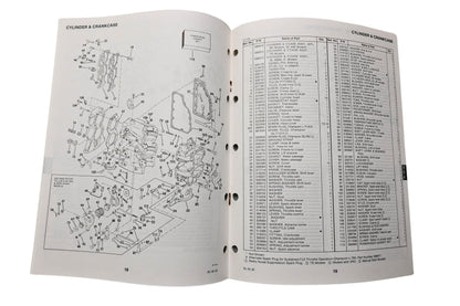 OMC 398623 Parts Catalog 35/40/50 Models