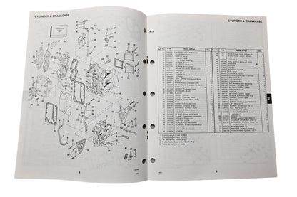 OMC 398624 Parts Catalog 40 Commercial Models