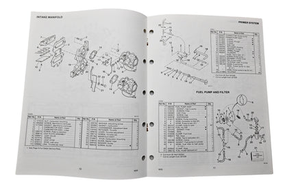 OMC 398854 Parts Catalog ERT-11C JRT-11C