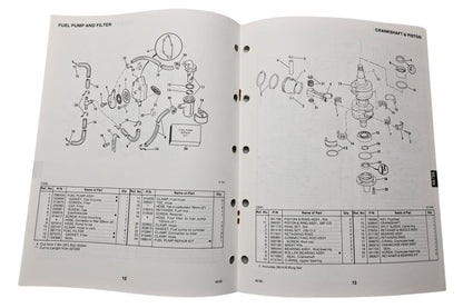 OMC 398625 Parts Catalog 45/55 Commercial Models
