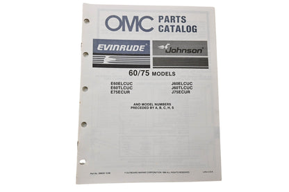OMC 398626 Parts Catalog 60/75 Models