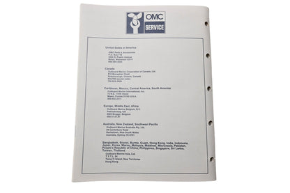 OMC 398628 Parts Catalog 70 Models