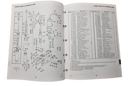 OMC 398629 Parts Catalog 90/110 Models