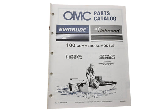OMC 398630 Parts Catalog 100 Models