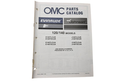 OMC 398631 Parts Catalog 120/140 Models