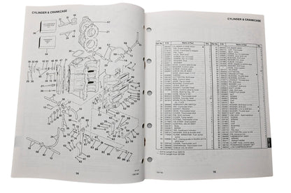 OMC 398631 Parts Catalog 120/140 Models