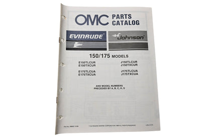 OMC 398632 Parts Catalog 150/175 Models