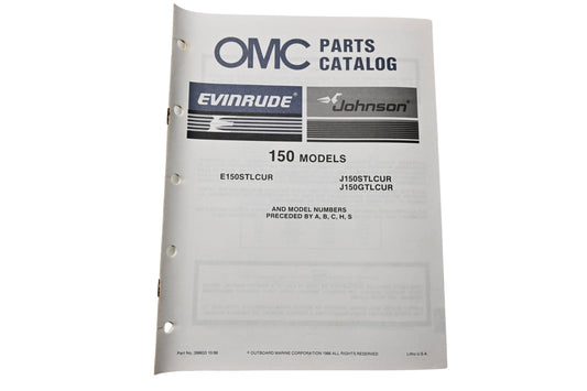 OMC 398633 Parts Catalog 150 Models