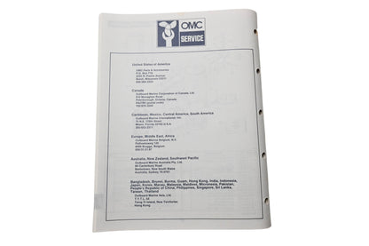 OMC 398633 Parts Catalog 150 Models