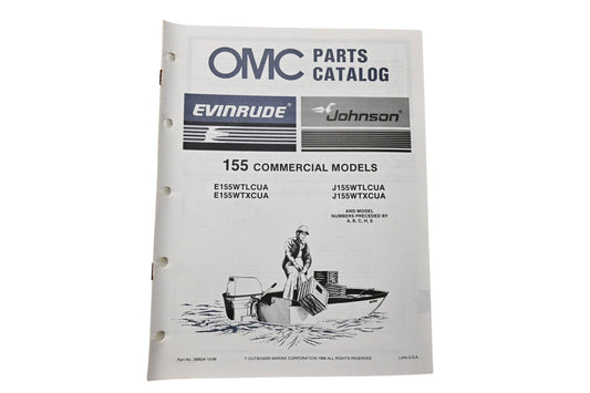 OMC 398634 Parts Catalog 155 Commercial Models