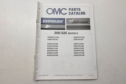 OMC 398636 Parts Catalog 200/225 Commercial Models