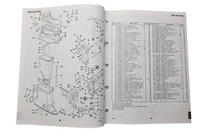 OMC 398637 Parts Catalog 275/3.6 Models