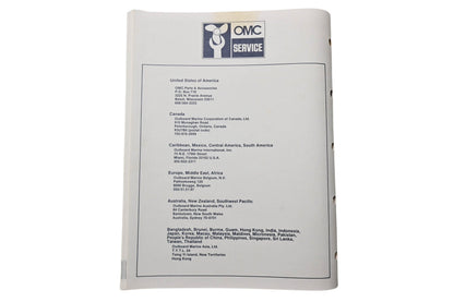 OMC 398637 Parts Catalog 275/3.6 Models