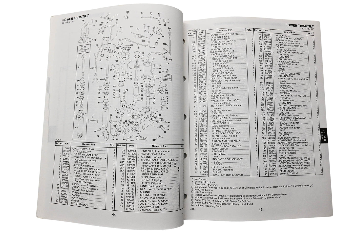 OMC 174546 Parts Catalog Accessories