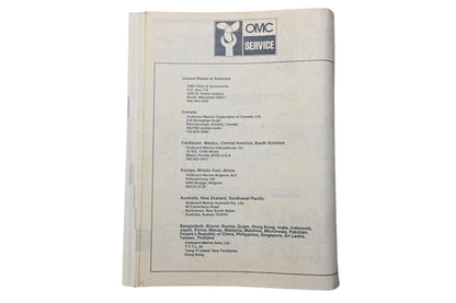 OMC 174546 Parts Catalog Accessories