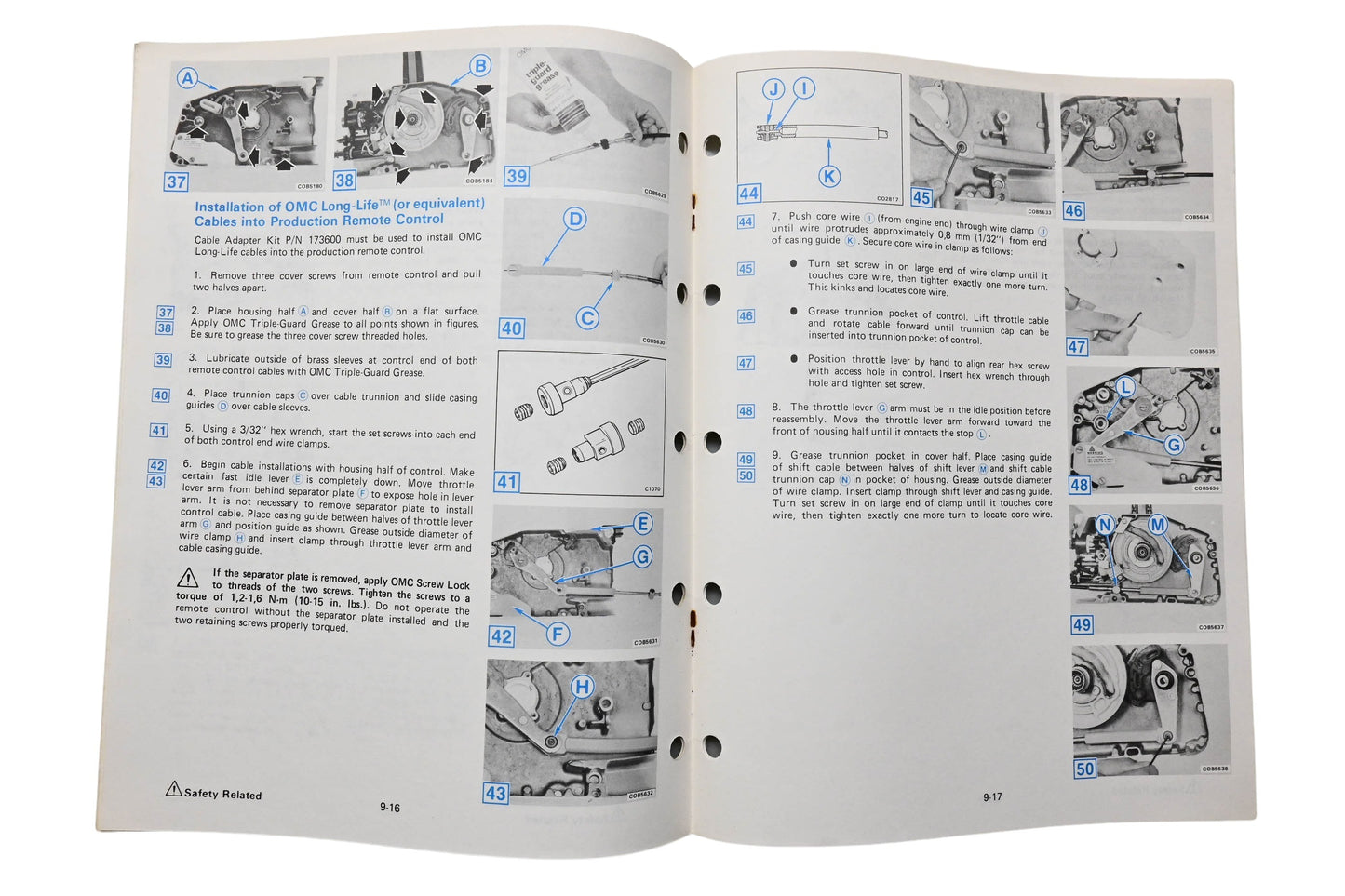 OMC 394607-9 Recreational Outboard Service Manual Section 9