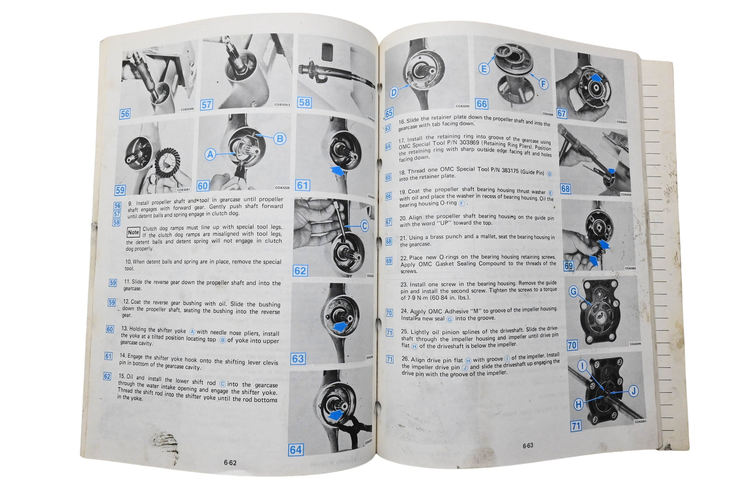 OMC 394607-6 Recreational Outboard Service Manual Section 6
