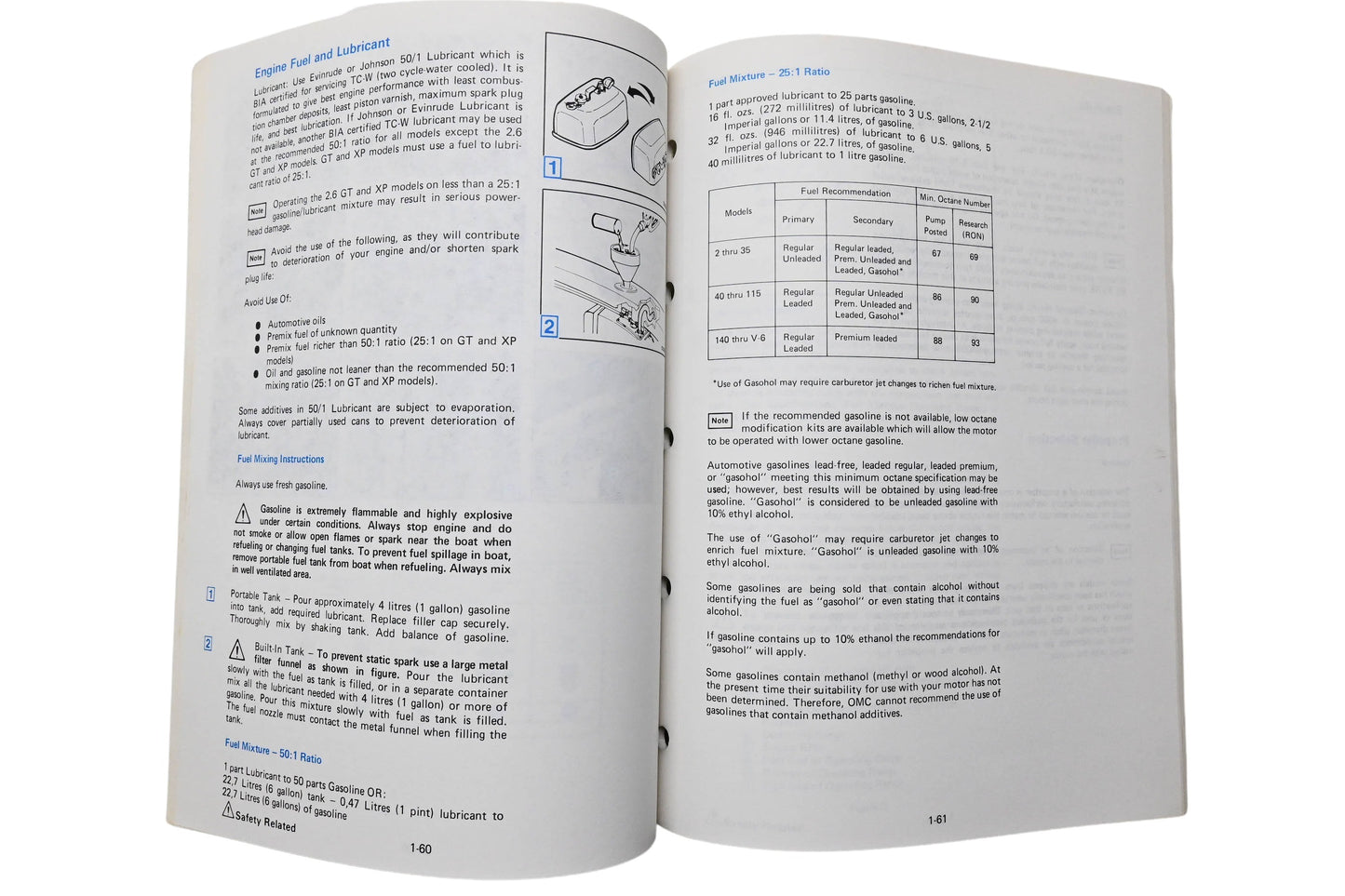 OMC 394607-1 Recreational Outboard Service Manual Section 1