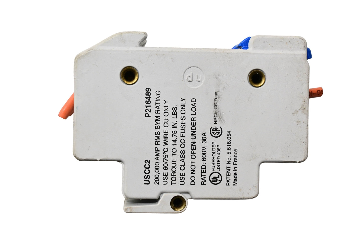 Ferraz Shawmut USCC2 Fuse Holder 600V 30A NOS
