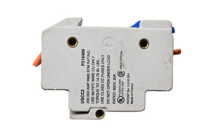 Ferraz Shawmut USCC2 Fuse Holder 600V 30A NOS