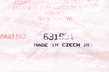 New OEM Tecumseh 631951 Float Bowl NOS