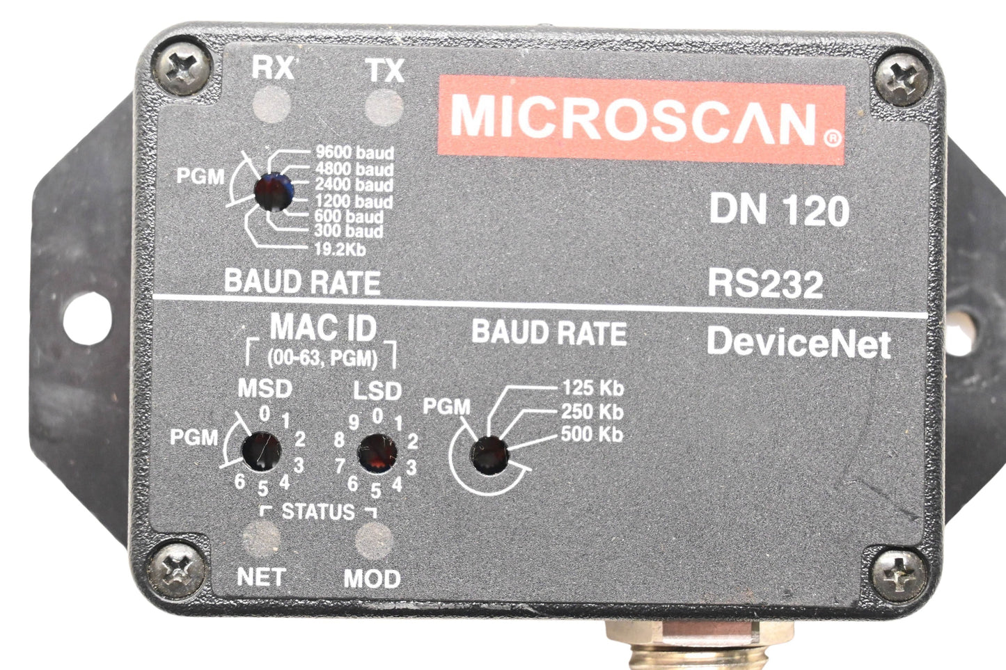 Microscan DN 120, RS232 Interface Box