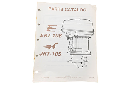 OMC 507611 Parts Catalog ERT-10S JRT-10S